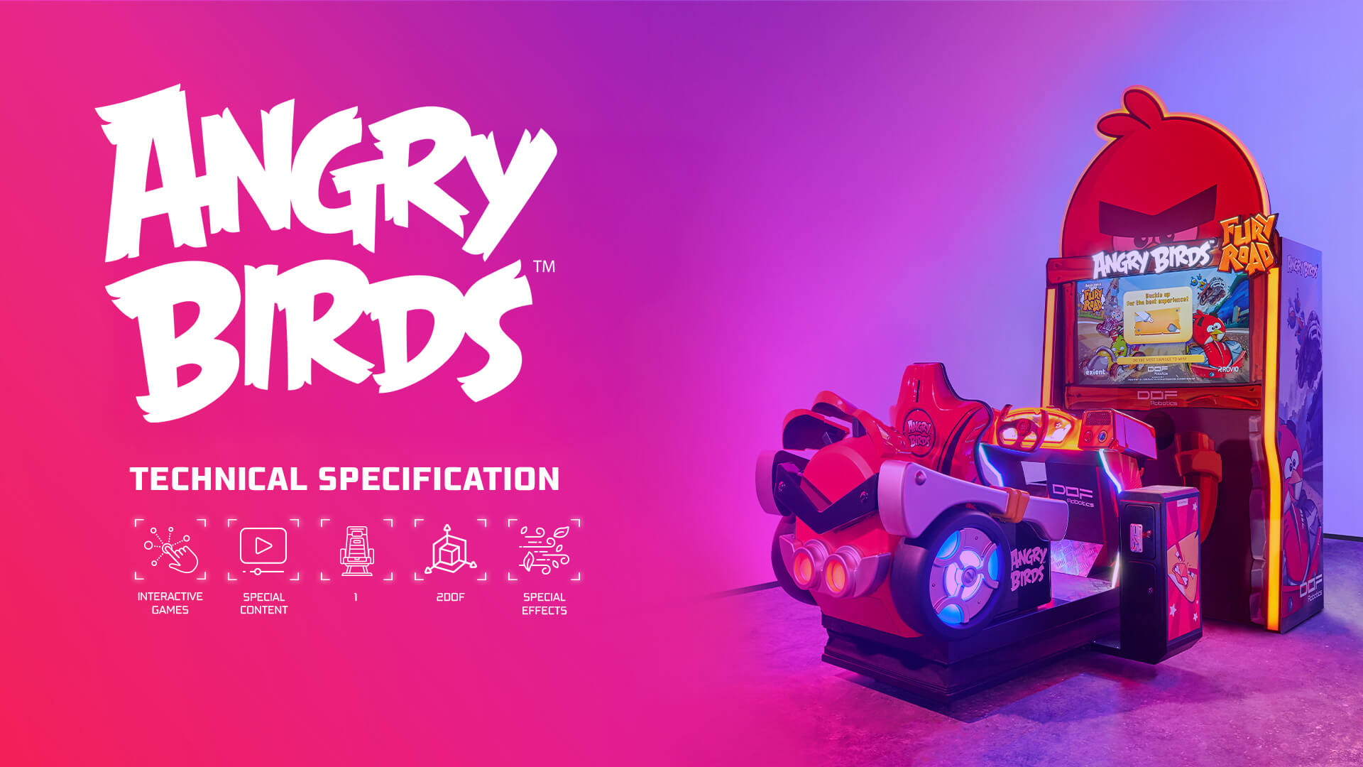 Angry Birds: Fury Road title artwork thumbnail.